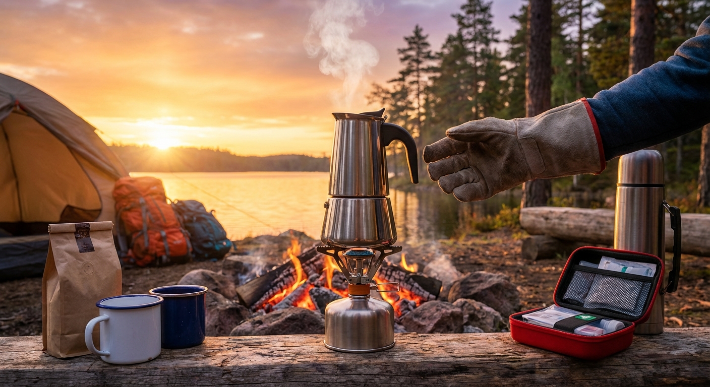 Campfire Coffee: Moka Pot Safety Tips