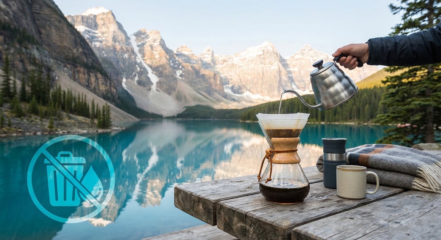 A beautiful mountain lake with a