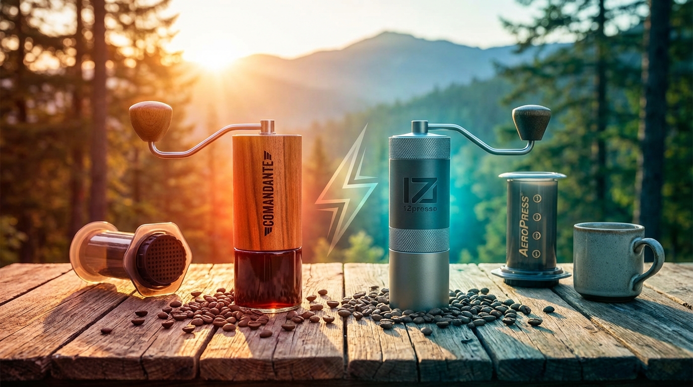 1Zpresso vs Comandante: The Grinder War