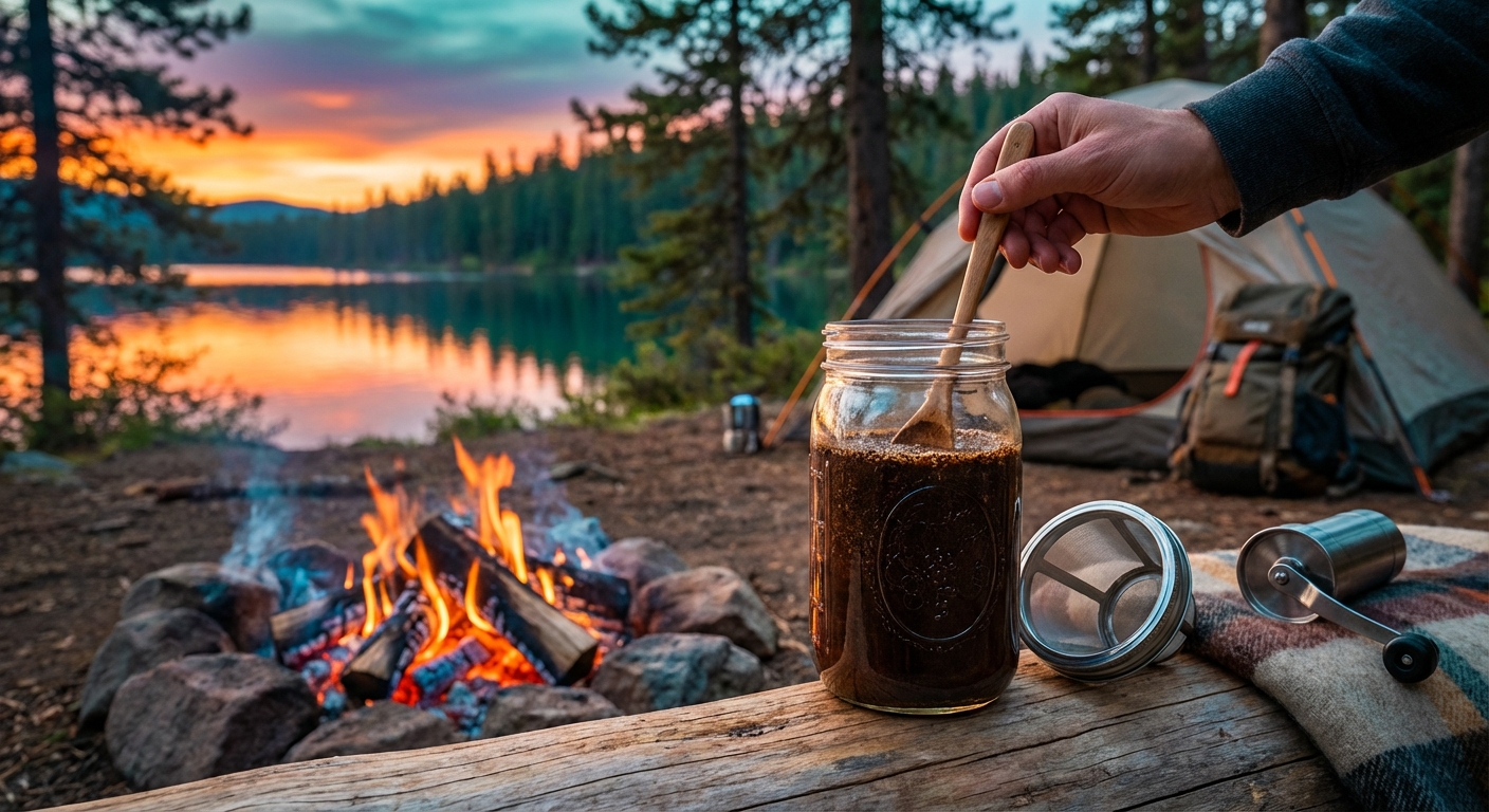 The Secret to Smooth Campfire Cold Brew